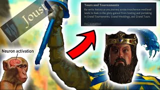 JOUSTING IS OP  Jousting amp Being A Chad In CK3 Tours amp Tournaments [upl. by Johannessen]