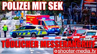 🟡 SEK ZUGRIFF ON TAPE  🔪 MESSERANGRIFF  REANIMATION 🔪  🚑 Tödliche Verletzungen 🚑 [upl. by Ellehcam573]