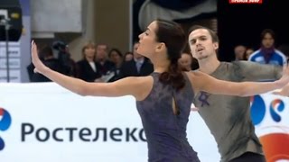 Ksenia Stolbova Fedor Klimov  Rostelecom Cup 2014 FP Москва Россия [upl. by Myrah903]