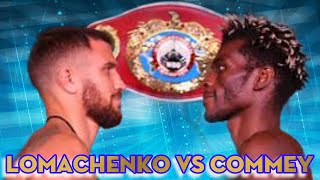 Lomachenko VS Commey Fight Highlights [upl. by Joslyn]