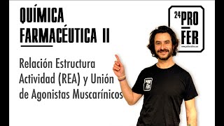 Relación Estructura Actividad REA de Agonistas Muscarínicos [upl. by Arrej]