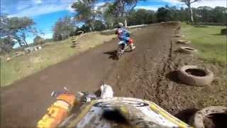 GOPRO Round 4 shell series at Kilcoy mx Riley Cutter 370 [upl. by Bradney52]