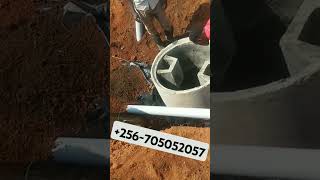 bio digester septic tank construction construction youtubeshorts shorts shortsvideo duefunny [upl. by Dulciana652]