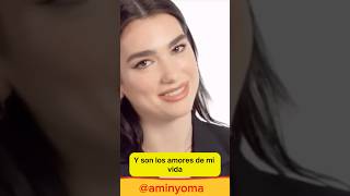 DUA LIPA  LOS AMORES DE SU VIDA famosos dualipa hollywood [upl. by Bonine794]