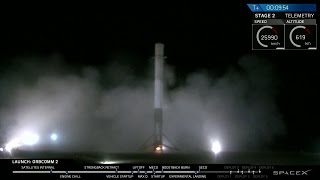 Historic Landing of Falcon 9 First Stage at Landing Zone 1 OG2 Mission [upl. by Otit351]