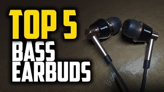 Best Bass Earbuds in 2019  5 Great Options For Bass Music Lovers [upl. by Tisman]