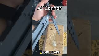 Assassins creed 3 connor hidden blade3D printingFAKE BLADE⚠ hiddenbladeassassinscreed [upl. by Pollack]