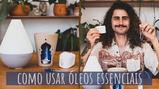 TIPOS DE DIFUSORES PARA ÓLEOS ESSENCIAIS  AROMATERAPIA  HUGO MERCHAN [upl. by Eirrek]