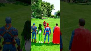 GTA V  IRON MAN SAVING AVENGERS 🤯 shorts gta5 [upl. by Munt]