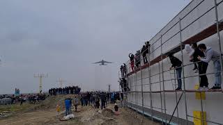 Antonov An225 Takeoff at Airport Rzeszów Jasionka 14112021 [upl. by Klinges]