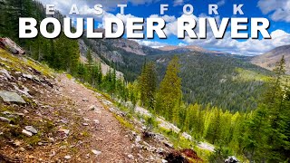 East Fork of the Boulder River  AbsarokaBeartooth Wilderness Montana  Fall Campout 2023 [upl. by Agni395]