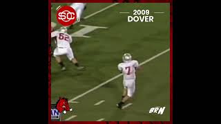 2009 🏈 Jordan Meyer  Intercepts pass in End Zone 🆚 Dover highschoolfootball SteubenvilleBigRed [upl. by Htebiram258]