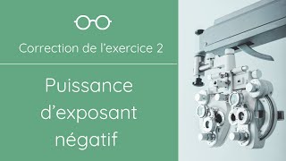 Calculer des puissances d’exposant négatif 2  Troisième [upl. by Tuorah]