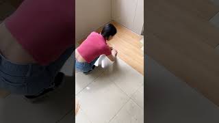 How to renovate and refresh your floor with newgeneration selfadhesive PVC tiles part22 homedecor [upl. by Tormoria]