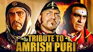 Tribute To Amrish Puri  AmrishPuri Tahalka Nagina Ghatak Diljale Baadshah Gardish Sultanat [upl. by Ijnek950]