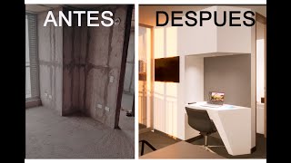 increible remodelación de apartamento VIS 37 m2 [upl. by Marsden]