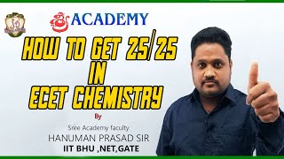 HOW TO GET 2525 IN ECET CHEMISTRY [upl. by Ociredef]