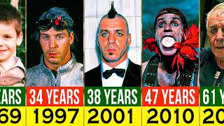 Till Lindemann of Rammstein Transformation From 0 to 61 Years Old [upl. by Latsryc]