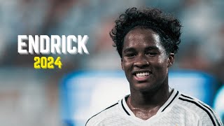 Endrick 2024 • The NEXT PELE • Unbelievable Dribbling Skills amp Goals  HD [upl. by Prochoras]