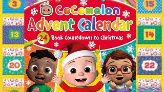 CoComelon Advent Calendar With Songbooks Stories Colouring and Learning [upl. by Mosora320]