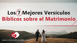 👩‍❤️‍👨 Los 7 Mejores Versículos Bíblicos sobre el Matrimonio Citas Bíblicas para Parejas [upl. by Enenaj]