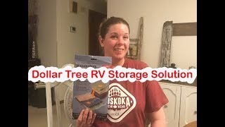 Dollar Tree RV Storage Solution [upl. by Arodaeht]