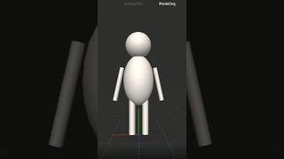 HOW to model characters in PRISMA 3D shortsvideo prisma3d [upl. by Aidam815]