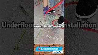 Underfloor Heating Installation Bringing Warmth to Your Home Jimskilledhands [upl. by Hesoj759]