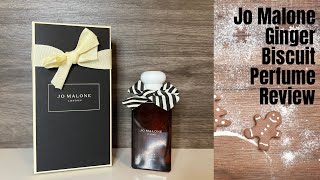 Jo Malone Ginger Biscuit 🍪 Holiday 2023 Perfume Review  comps [upl. by Vivianne]