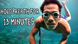 ‘SUPERHUMAN’ Tribe Can Hold Breath for 13 MINUTES Underwater [upl. by Banwell235]