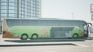 FlixBus  Tour De France  Setra 519HD  Relaxing trip [upl. by Rednasyl]