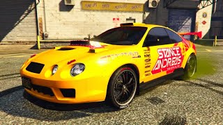 GTA 5 Online Karin Calico GTF Customization  Paint Job Guide [upl. by Asiul]