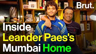 Inside Leander Paes Mumbai Home  Brut Sauce [upl. by Pentheas]