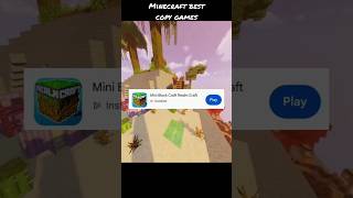 Top 3 Games like Minecraft 😲 Minecraft Copies 😱shorts minecraftshorts [upl. by Daphene]