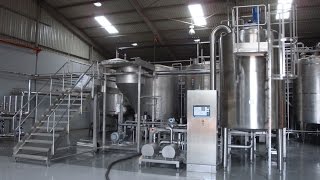 Maheu Manufacture with Steam Infusion Maize Hydration Factory Footage  OAL [upl. by Shelden]