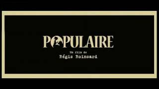 PopulaireMovie Trailer End Title Animations  Motion Graphics [upl. by Ennalorac765]