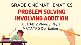 Grade 1 Mathematics Quarter 2 Week 8 Day 1 MATATAG Curriculum [upl. by Nekciv67]