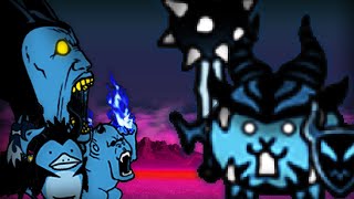 The Battle Cats  The Malevolent Axe Hyperberserker Brainwashed Dark Cat Review [upl. by Otreblada]