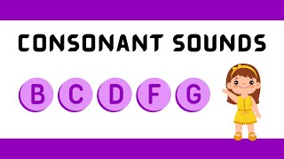 Consonant Sounds in English  Two Examples for Each Sound [upl. by Tower398]