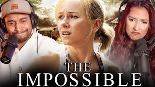 THE IMPOSSIBLE 2012 MOVIE REACTION  WHAT AN INCREDIBLE TRUE DRAMA  First Time Watching  Review [upl. by Nuahsal]