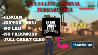 GTA SA LITE ORIGINAL TERBARU 2024 ALL GPU  RINGAN CUMA 200MB [upl. by Anees]