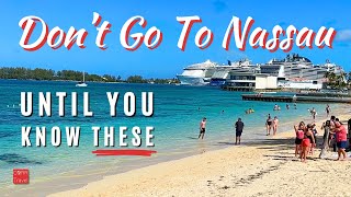 KNOW BEFORE YOU Go Nassau Bahamas Travel Guide 🇧🇸  15 BEST Nassau Bahamas Travel Tips [upl. by Llirrem]