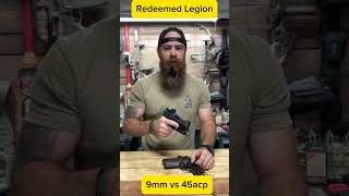 45 ACP vs 9mm Which is Better Answer in the Comments pistolshooting firearmstraining guntuber [upl. by Myra530]