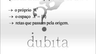 Álgebra Linear  Aula 5 parte 1  Bases e Mudanças de Base  Equipe Dubita [upl. by Bernelle]