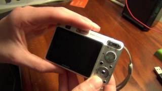 Sony DSCW120 pointandshoot digital camera quick overview [upl. by Haydon]