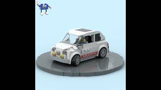 Abarth Fiat 595 in LEGO® Speed Champion [upl. by Rick]