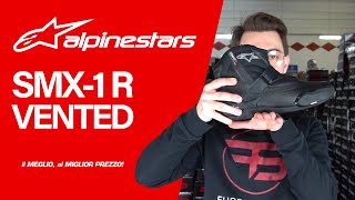 Alpinestars SMX1 R VENTED V2  tuttoperlamotoit [upl. by Isyad]