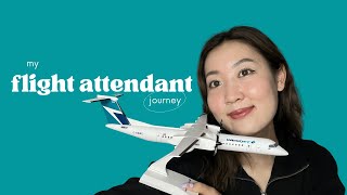 my flight attendant journey 🇨🇦 seneca college to westjet mainline  encore [upl. by Beaston]