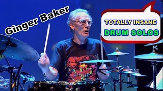 GINGER BAKER DRUM SOLO  MINDBLOWING [upl. by Ennahteb]