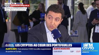 BFM Crypto le Club  Les cryptos au cœur des portefeuilles [upl. by Harrat]